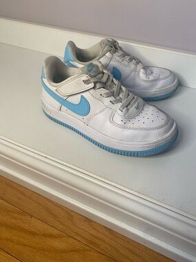 Nike Air Force 1 Low 'White Aquarius Blue